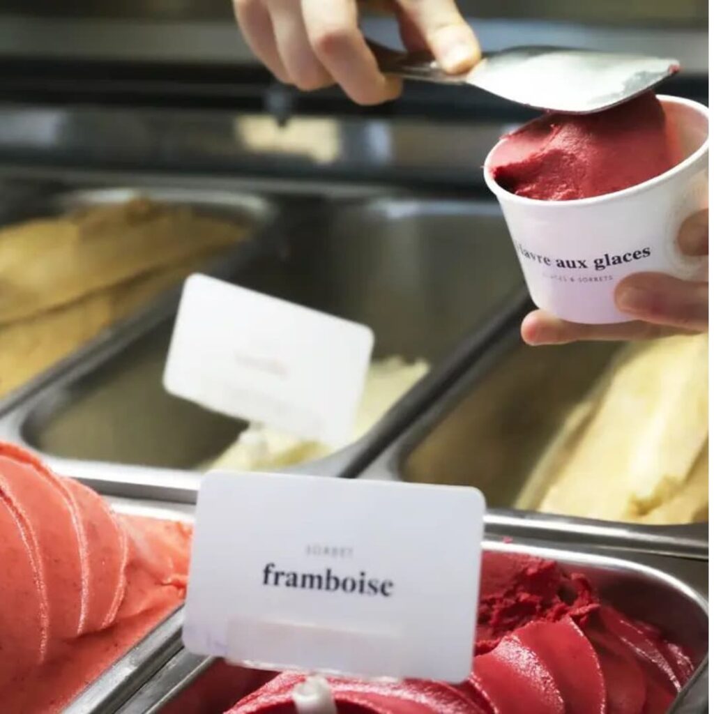 La Havre aux glaces, au centre-ville de Montréal