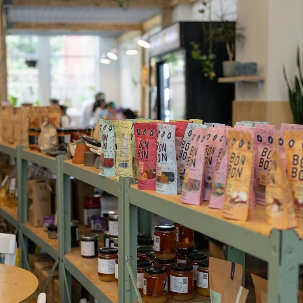 Les produits offerts par la Finca, au centre-ville de Montréal