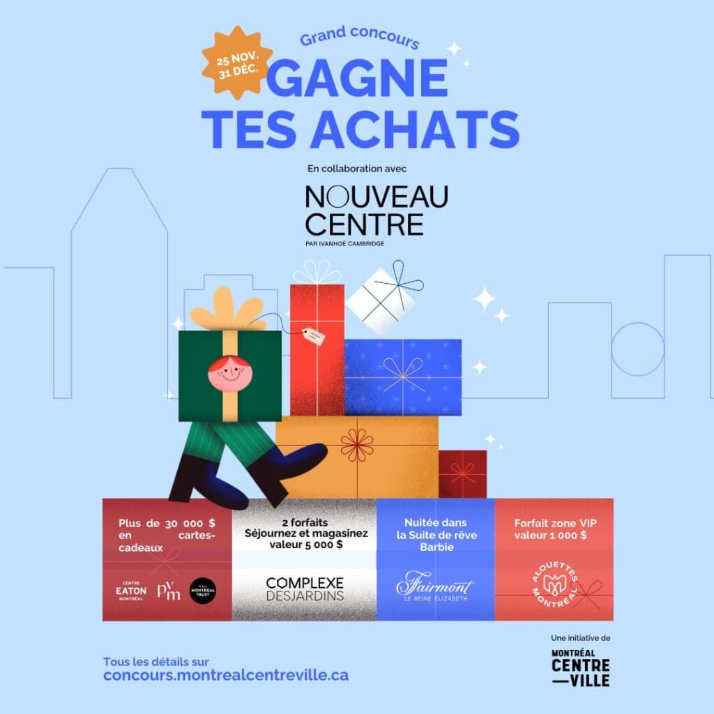 Activités incontournables d'hiver au centre-ville : Concours Gagne tes achats