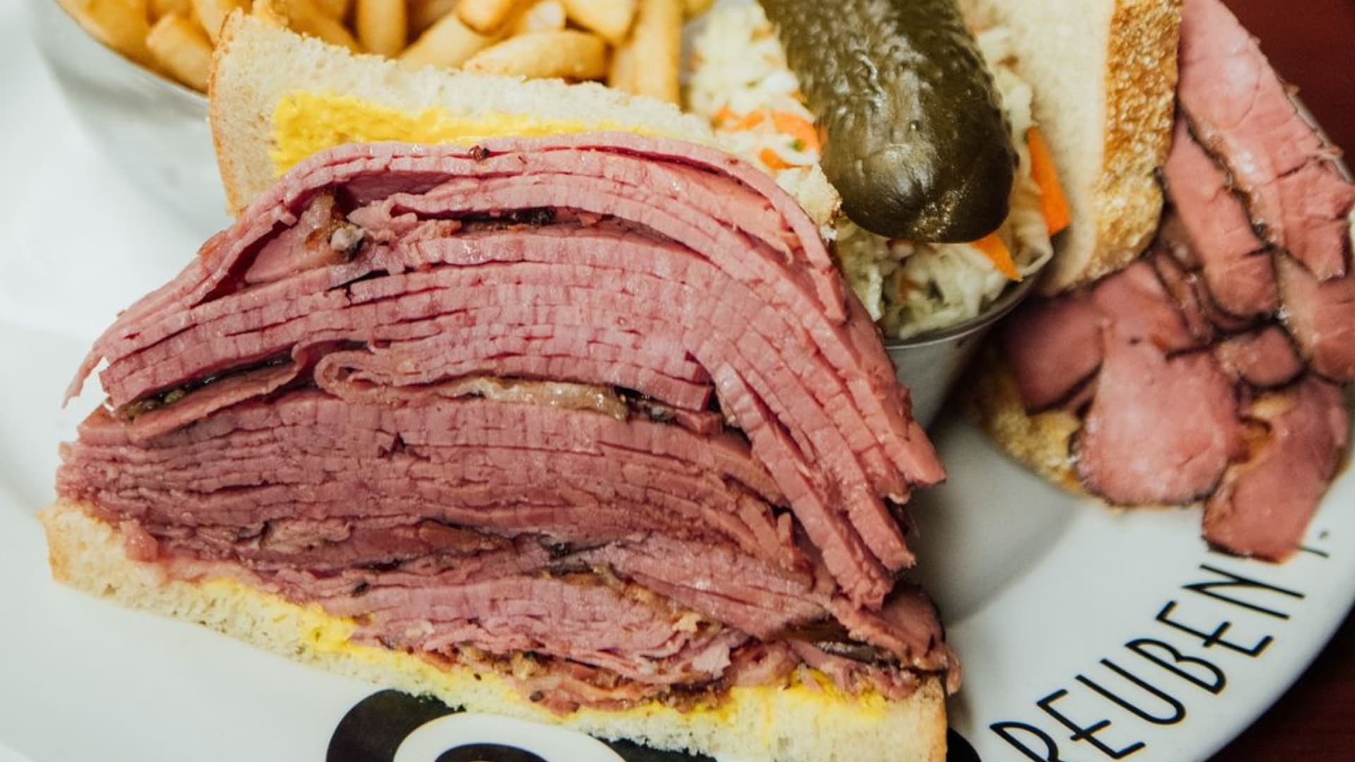 Le menu de Reuben's, au centre-ville de Montréal