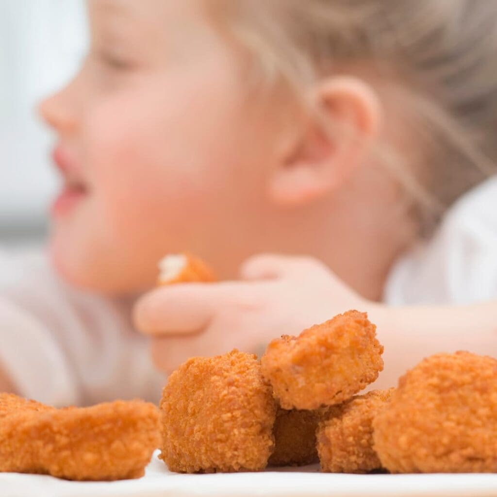 Le poulet de St-Hubert, au centre-ville de Montréal