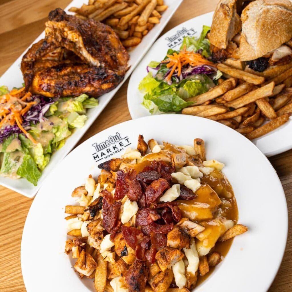 Le menu du Campo, un des restaurants du Time Out Market Montréal, au centre-ville de Montréal