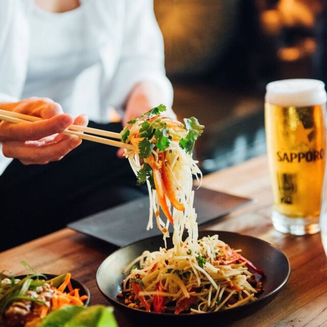 Sésame, restaurant au centre-ville de Montréal, pour les lunchs d'affaires.