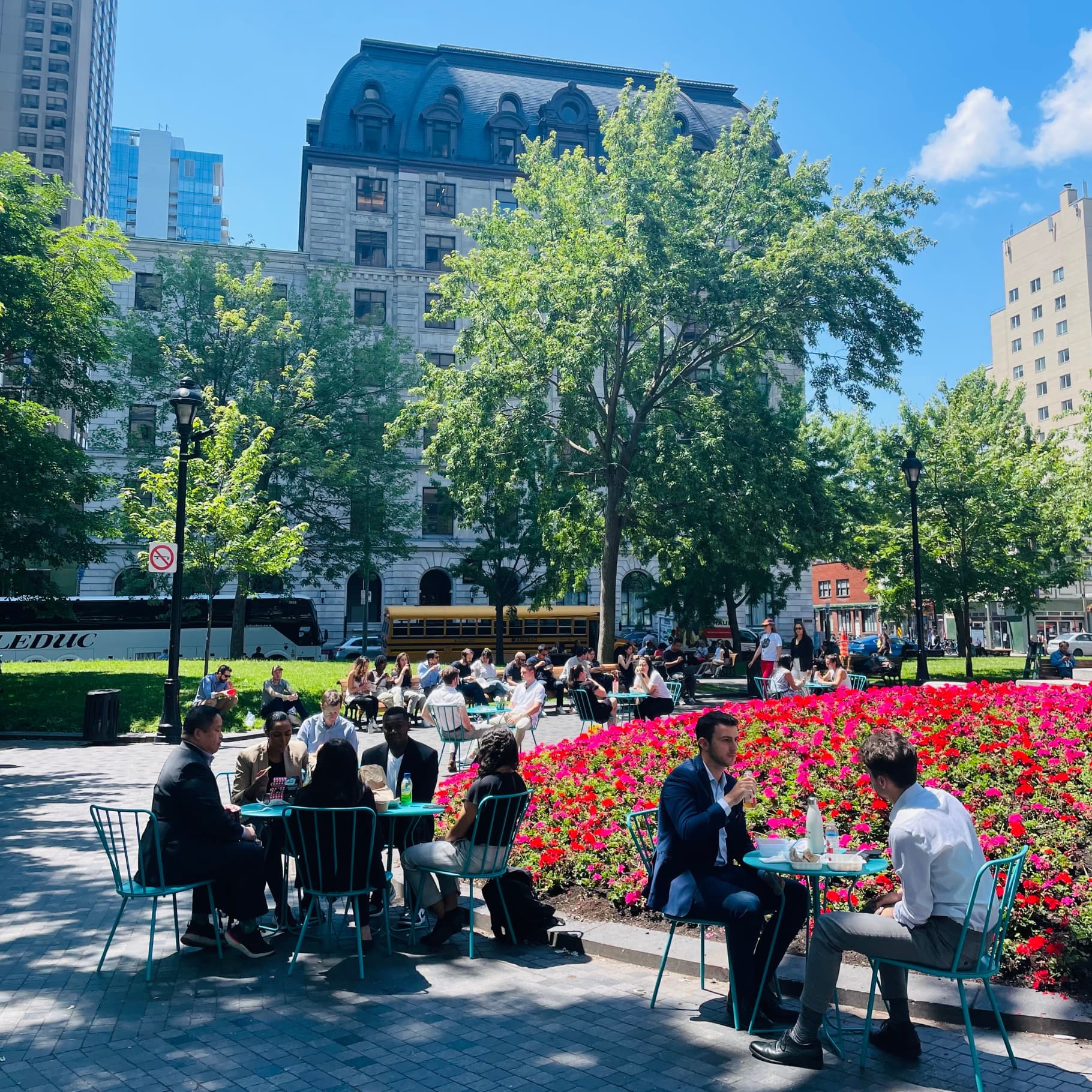 Redécouvrez le square Dorchester cet été