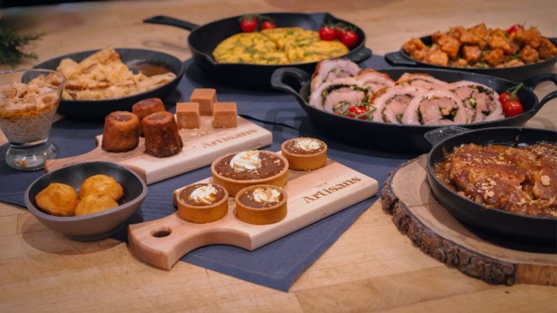 Le brunch du temps des sucres au centre-ville de Montréal, au Marché Artisans