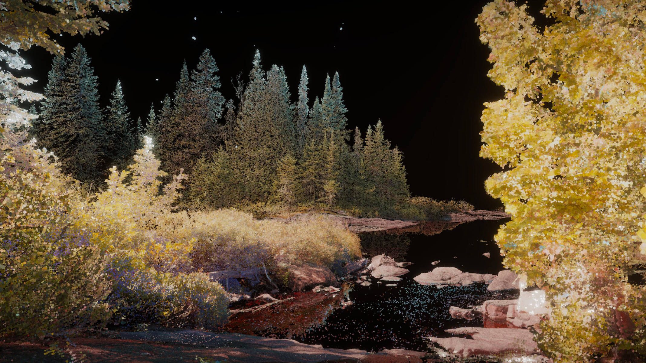 femmes volcans forêts torrents au MAC