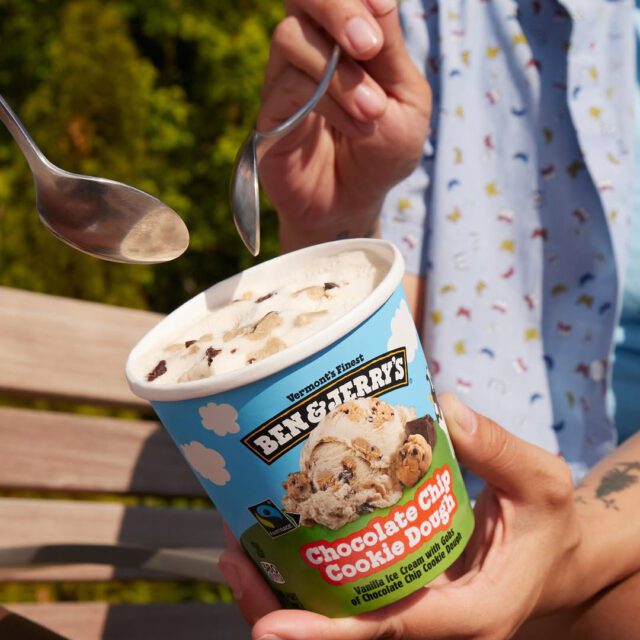 Crème glacée Ben & Jerry’s Chocolate Chip Cookie Dough à Montreal