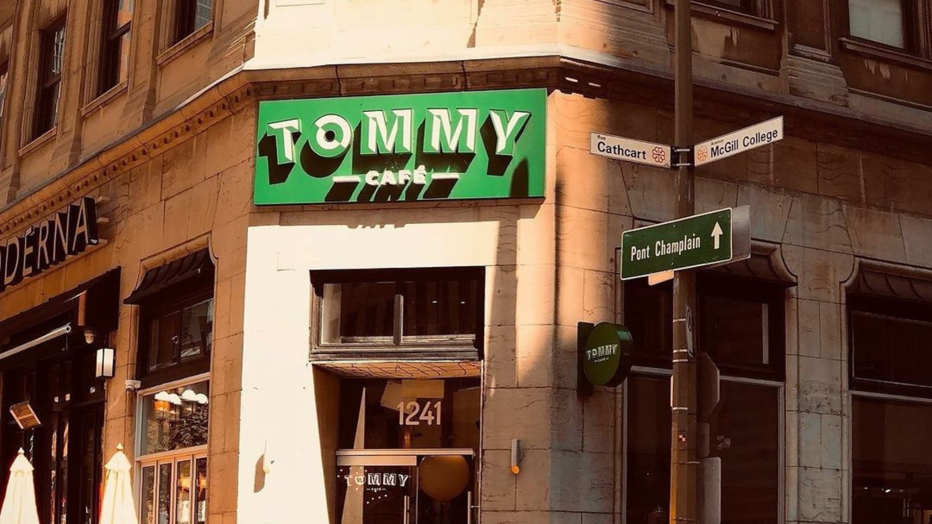 Le Café Tommy, au centre-ville de Montréal