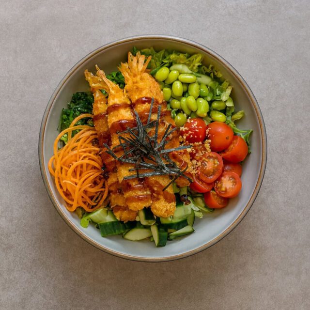Poké bowl au Bol & Bulle au centre-ville de Montréal