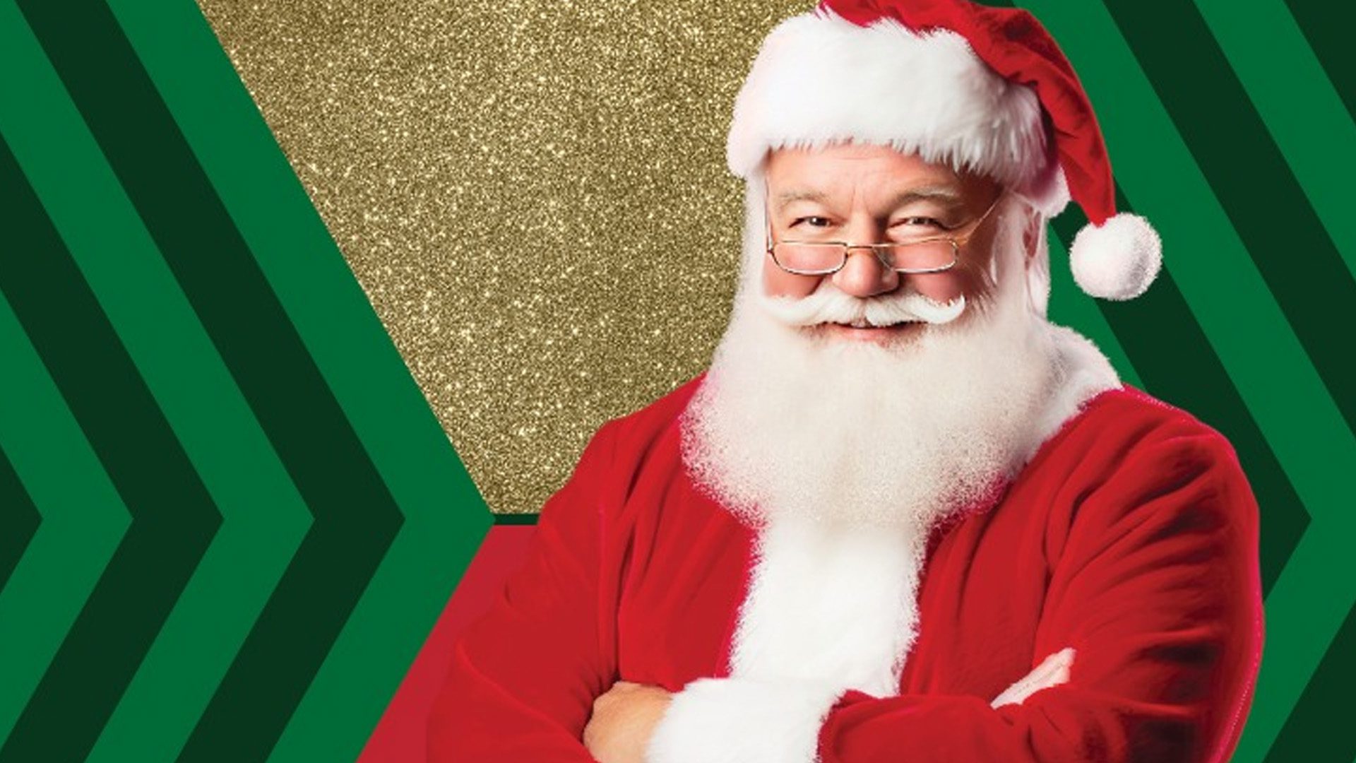 The real Santa Claus at Complexe Desjardins