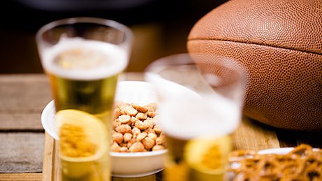Pub food. Snacks, beer, football. Superbowl.