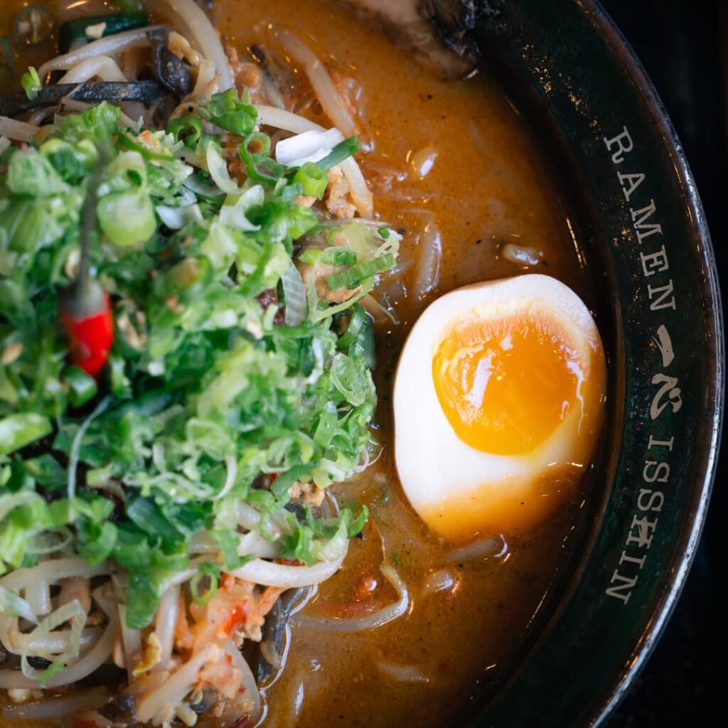 Les ramens de Ramen Isshin, au centre-ville de Montréal