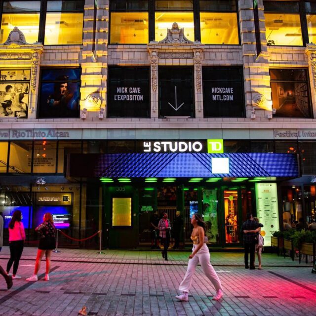 Studio TD, espace à privatiser au centre-ville de Montréal