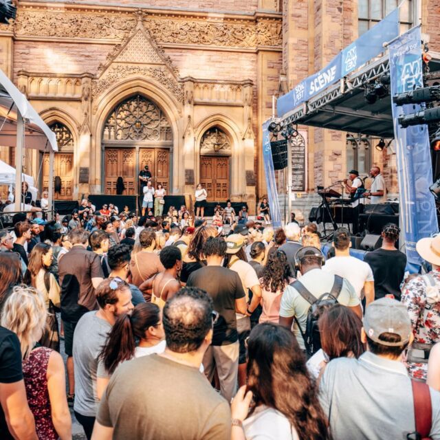 SOULFEST Montréal – foule dans un concert en plein air
