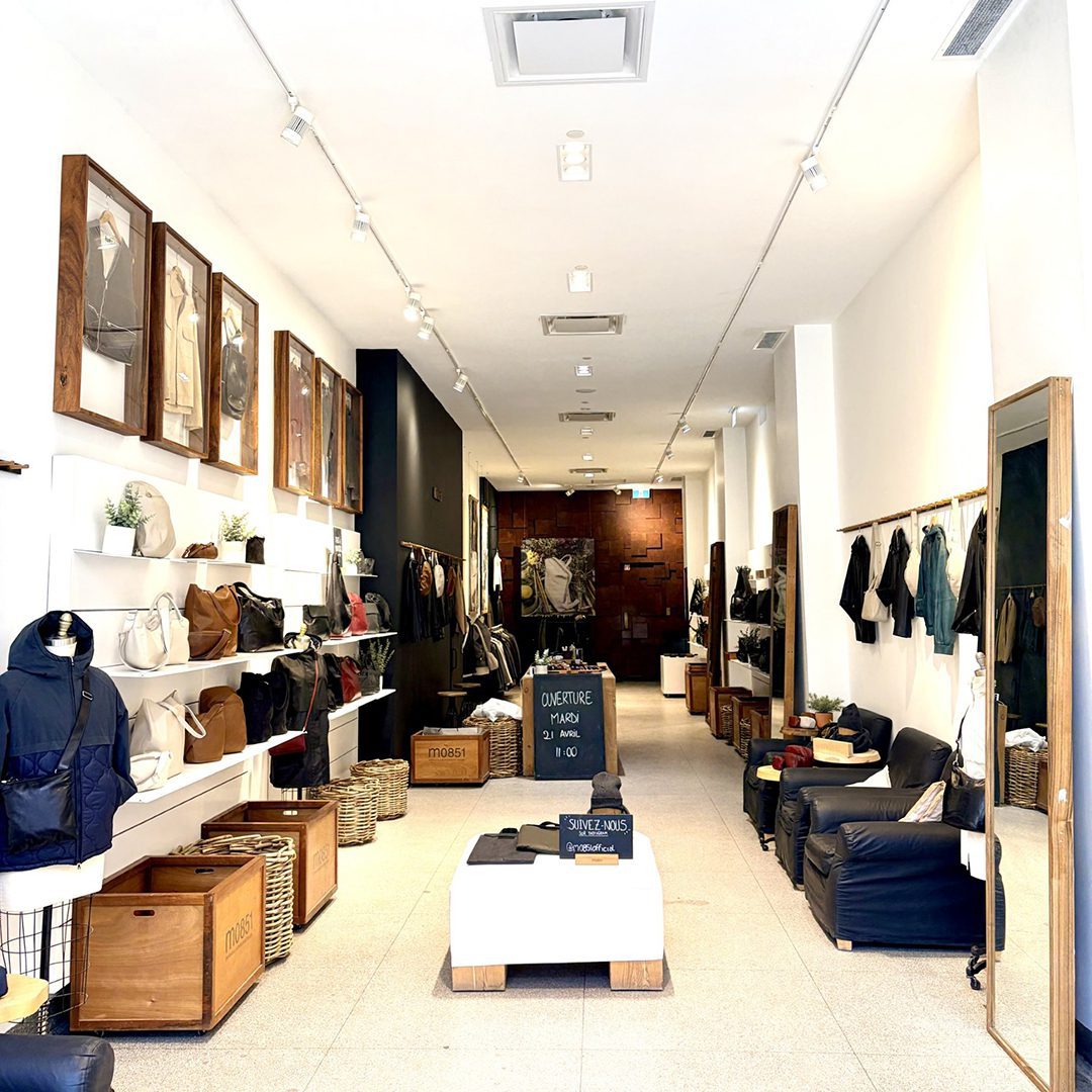 Boutique m0851 au centre-ville de Montréal